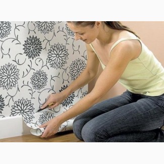 Поклейка обоев Шулявка Отрадный Борщаговка, Київ