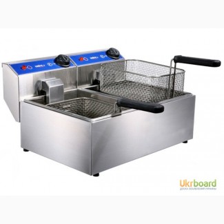 Фритюрница профессиональная ФР-2х5 двойная, Одеса